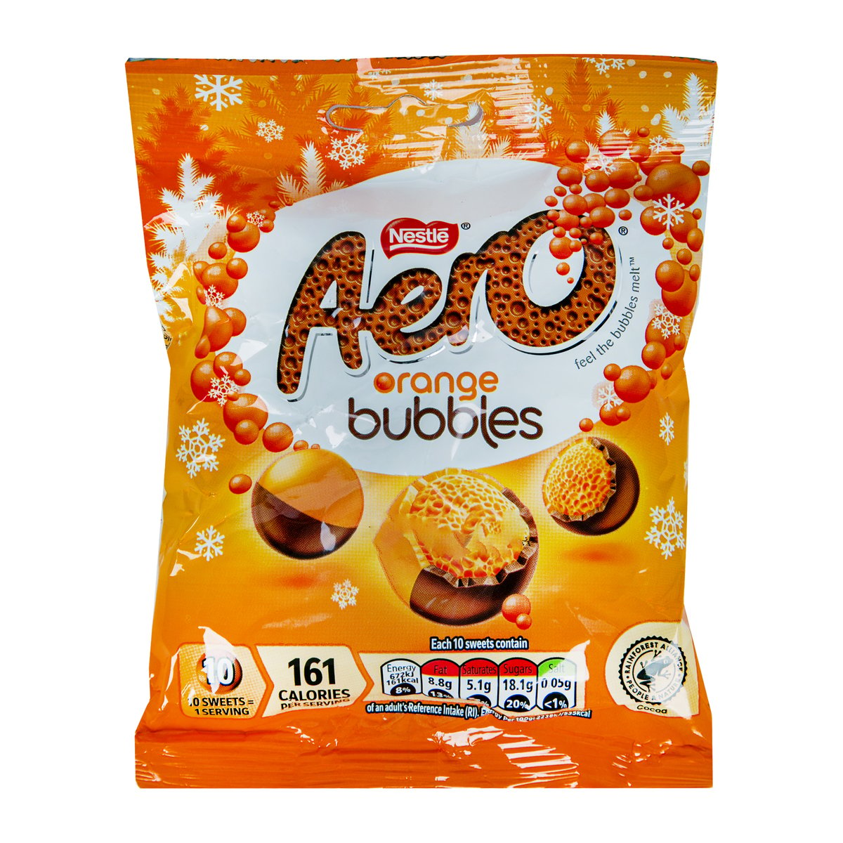 Nestle Aero Orange Bubbles Chocolate 70 g