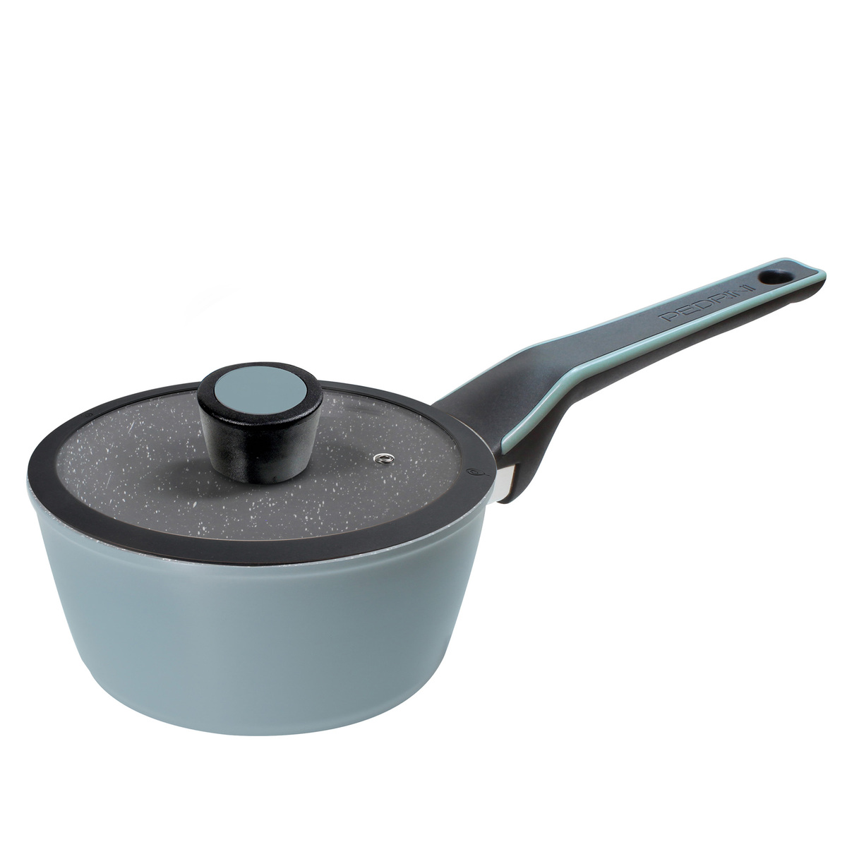 Pedrini Aluminium Evo Granite Sauce Pan, 16 cm, PE1407