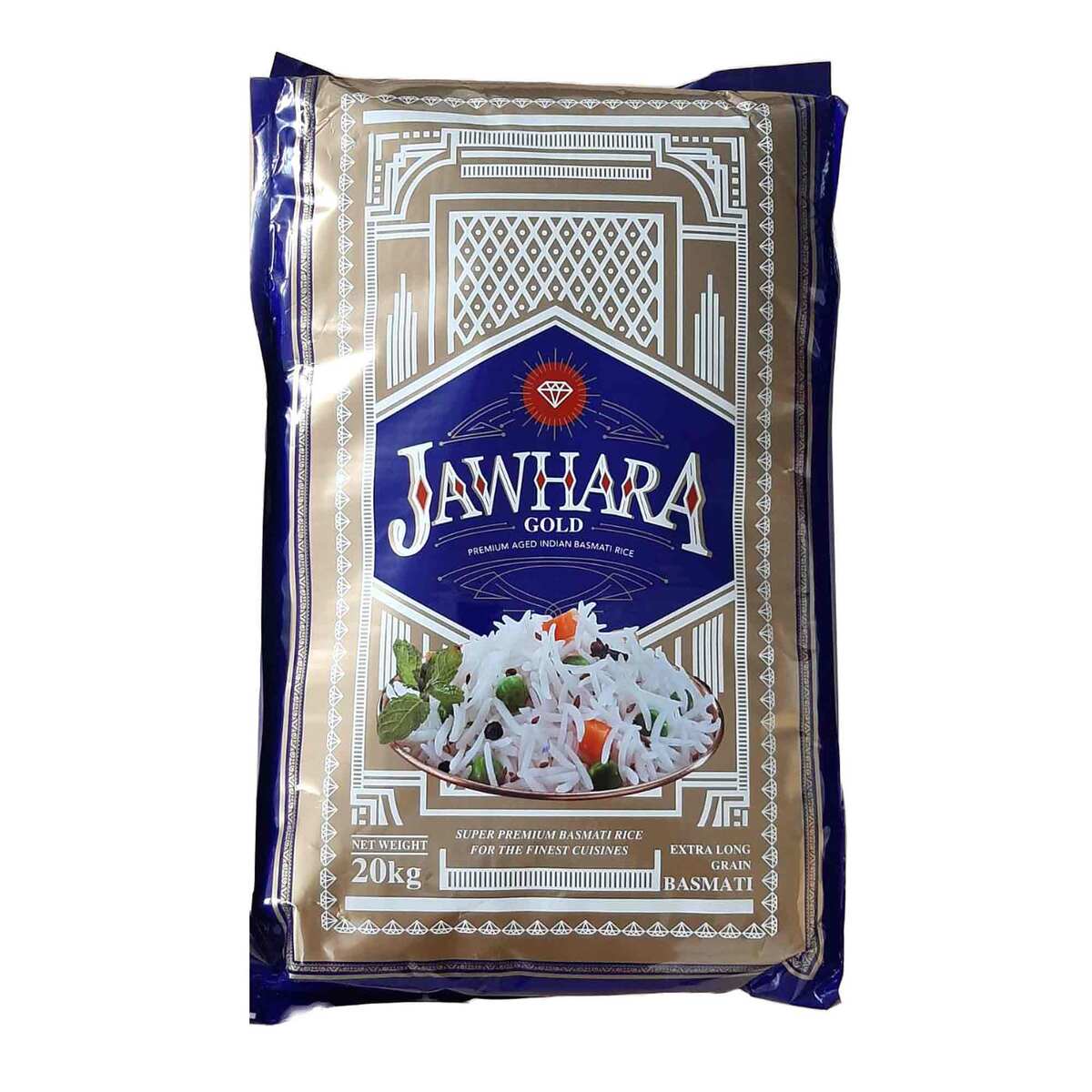 Jawhara Indian Basmati Rice Value Pack 20 kg