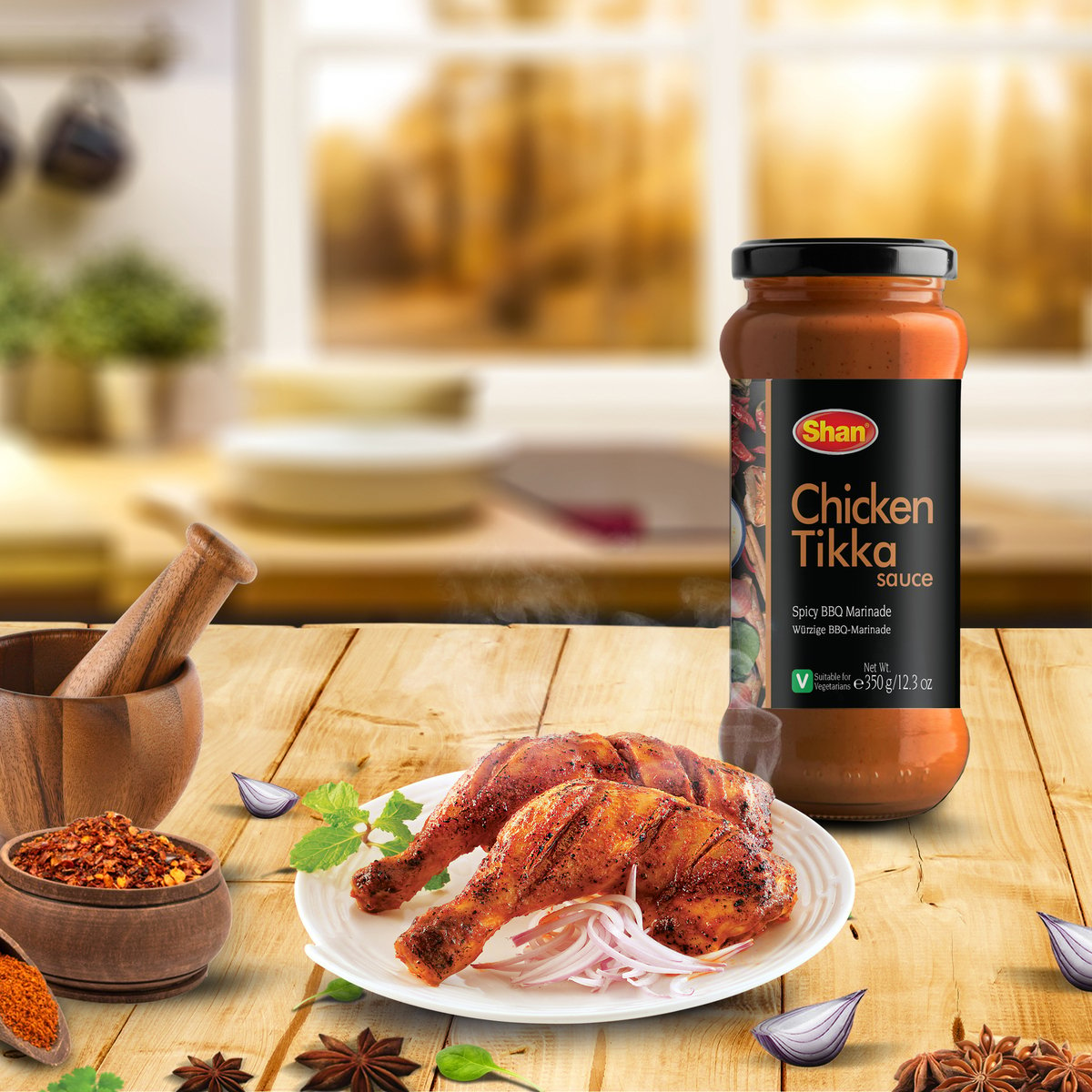 Shan Chicken Tikka Sauce 350 g