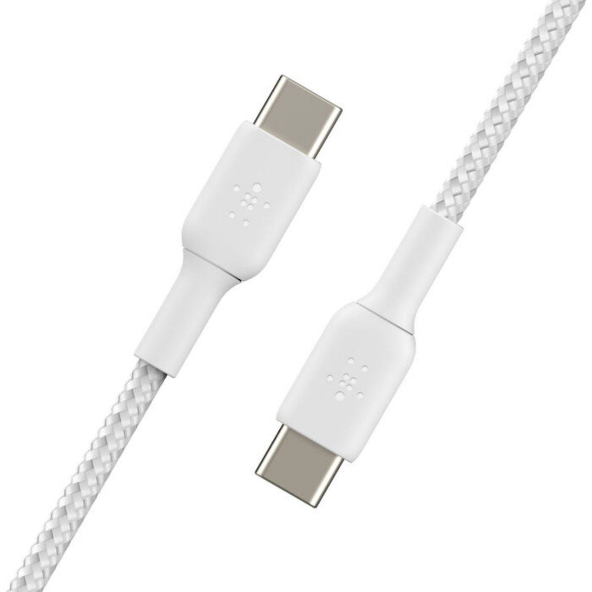 Belkin 60W USB-C to USB-C Cable, 1m, 2 pcs, White, CAB004