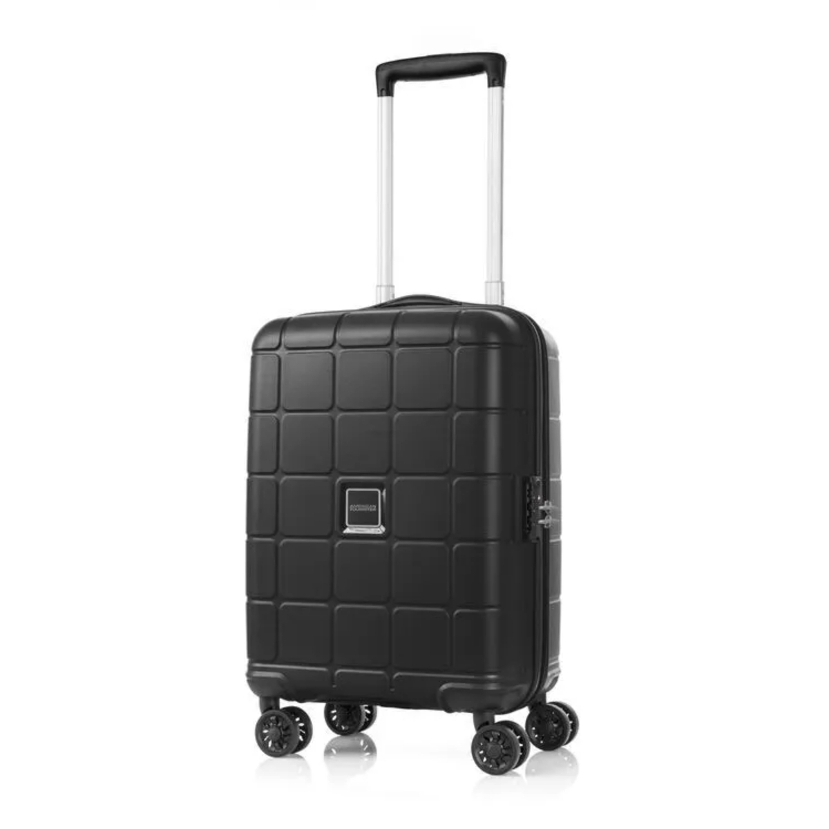 American Tourister Hundo 4 Wheel Hard Trolley, 68 cm, Black