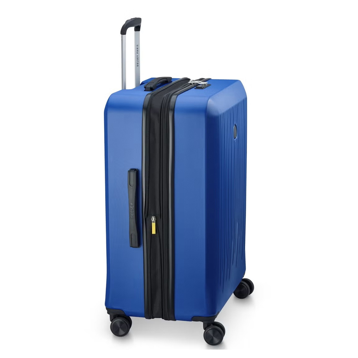 Delsey Christine Hard Trolley, 4 Double Wheels, 70 cm, Klein Blue