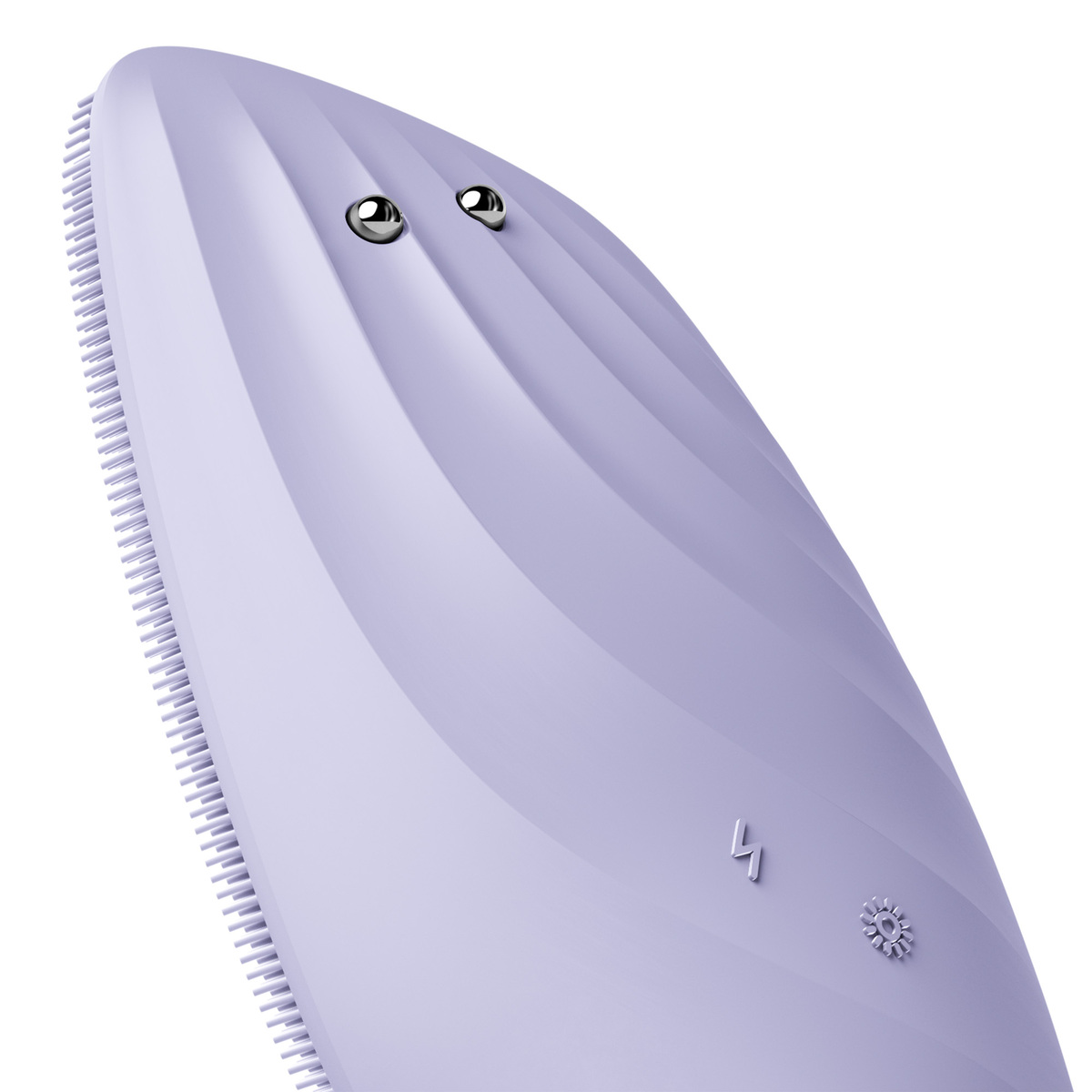 Geske 8 in 1 Sonic Thermo Facial Brush & Face Lifter, Purple, GK000006PL01