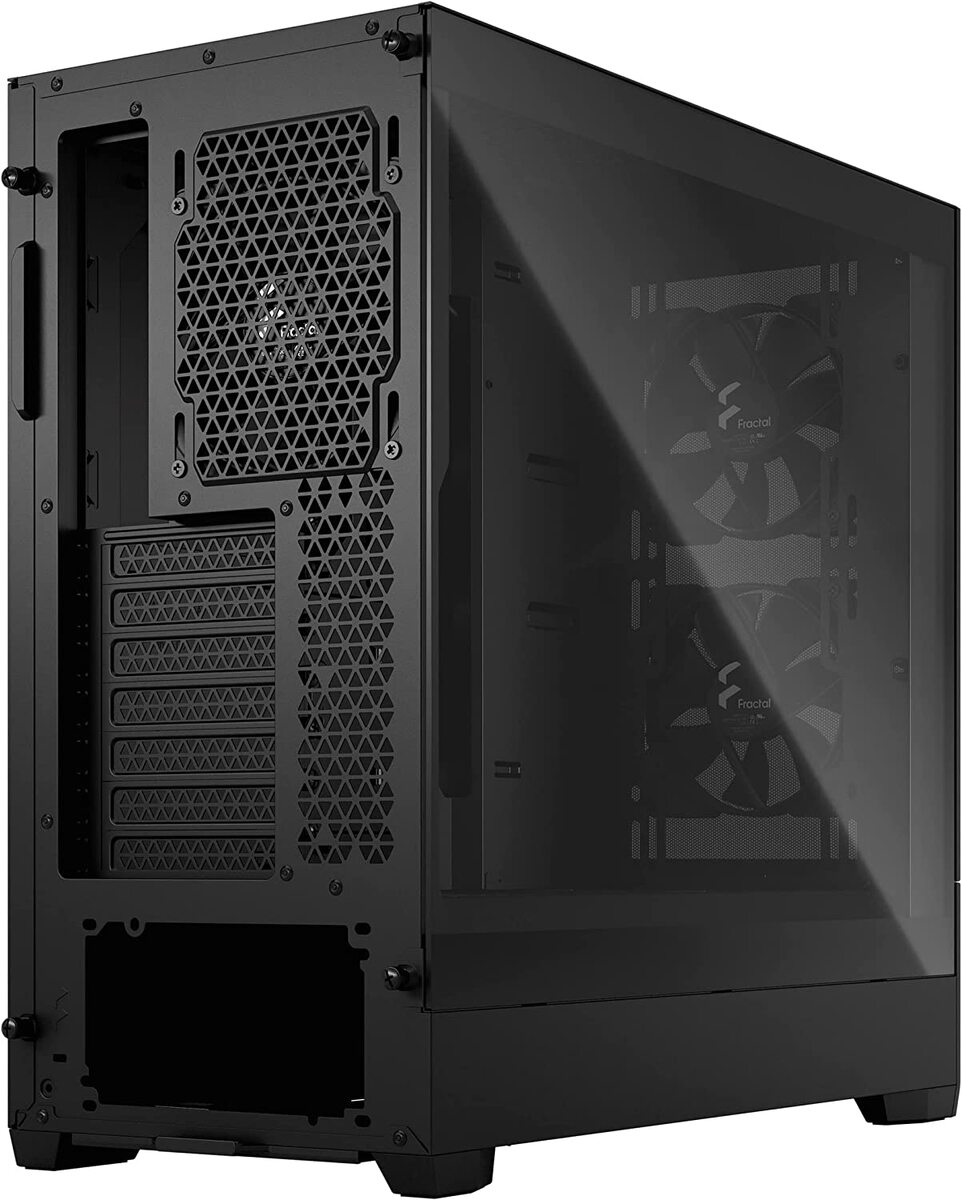 Fractal Design Pop Air Black Computer Case TG Clear Tint Tempered Glass