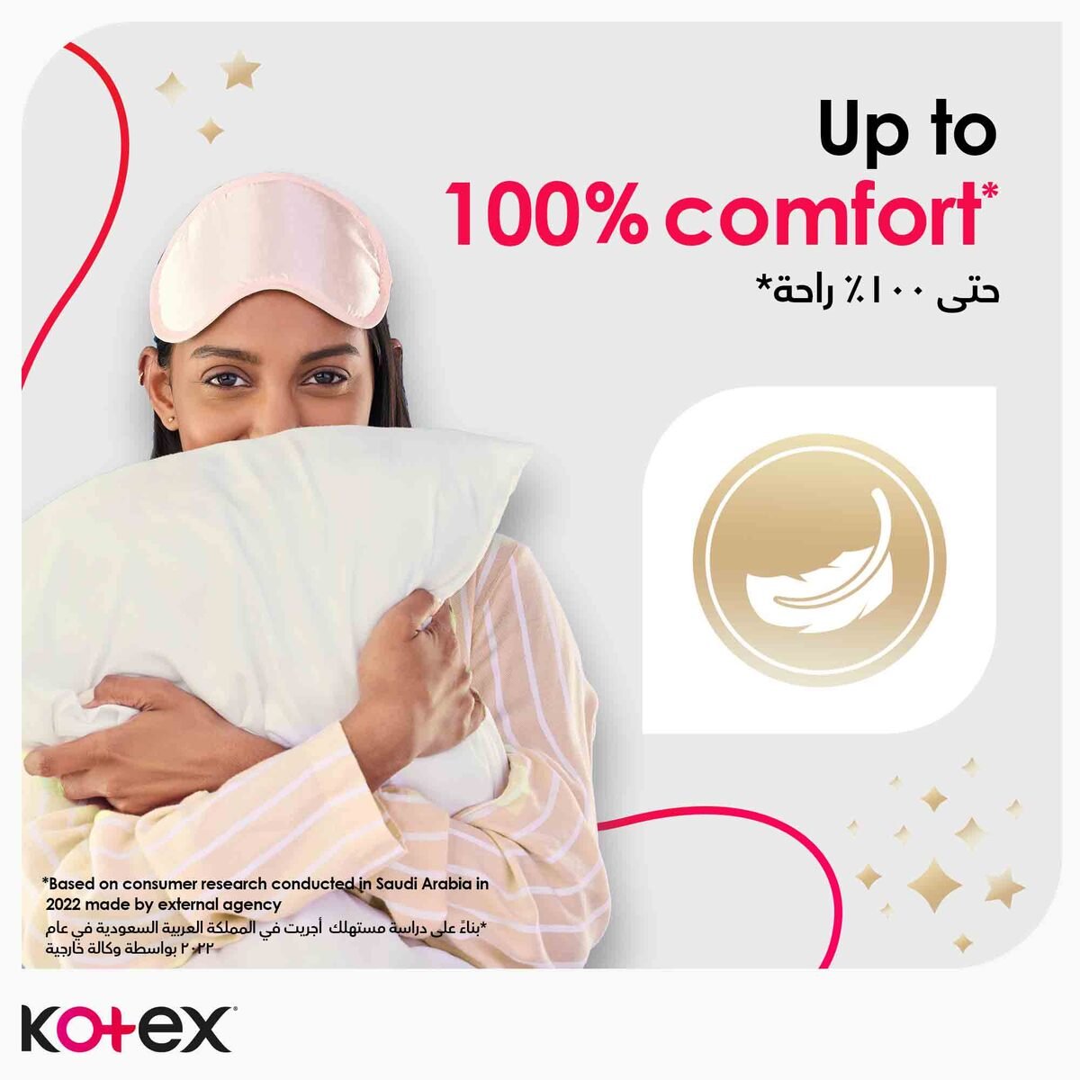 Kotex Maxi Protect Thick Overnight Protection Sanitary Pads with Wings 8 pcs