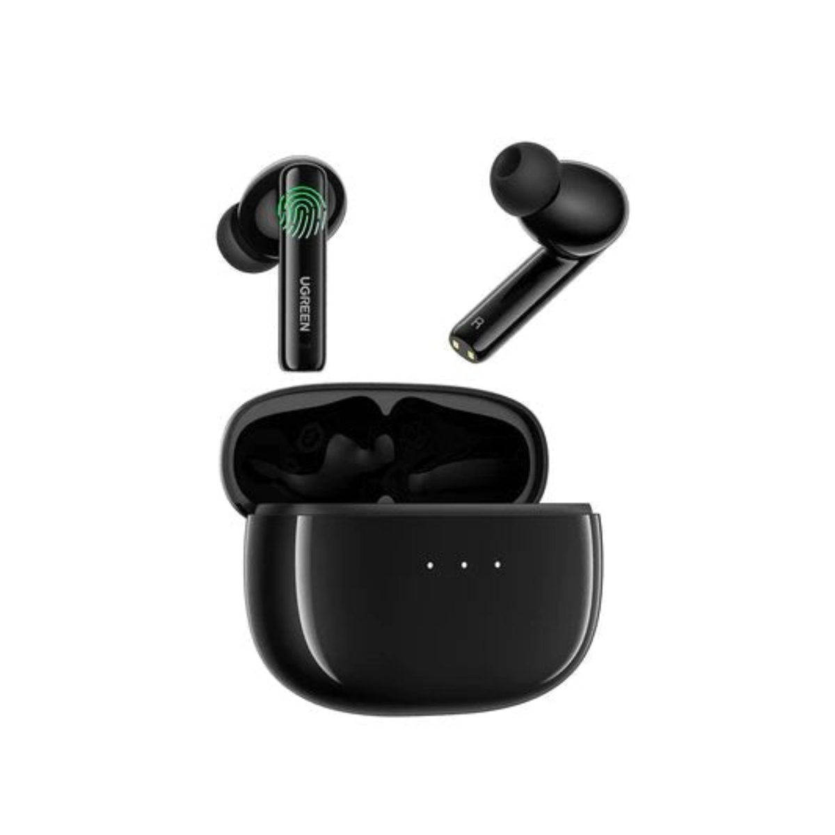 Ugreen HiTune T3 Active Noise Cancelling Earbuds,WS106,Black