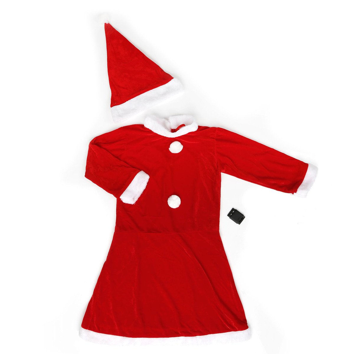 Party Fusion Xmas Girls Santa Costume 10-13 Year Old Kids Assorted