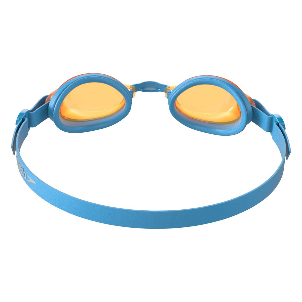 Speedo Jet V2 Goggle, Blue/Orange, 8-092989082