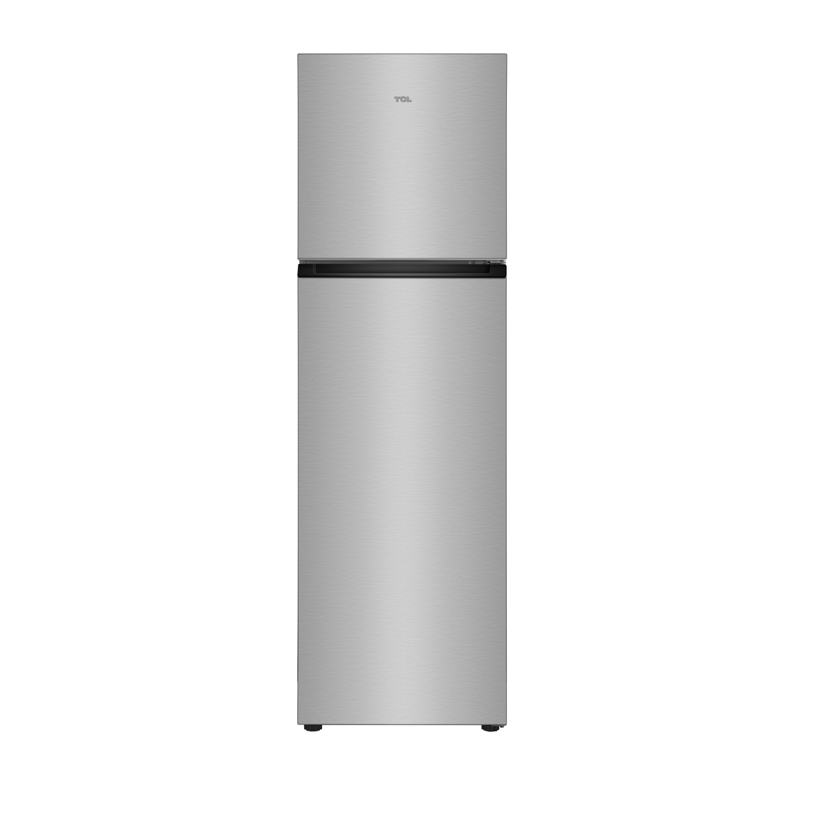 TCL Double Door Refrigerator, 286 L, Silver, P370TMN