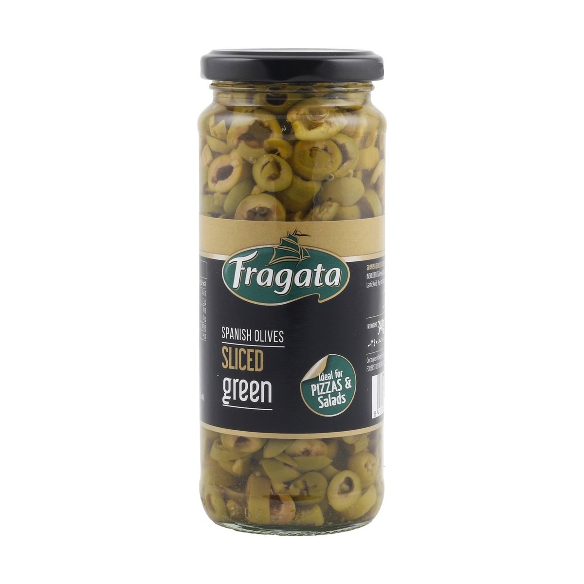 Fragata Spanish Green Olives Sliced 340 g