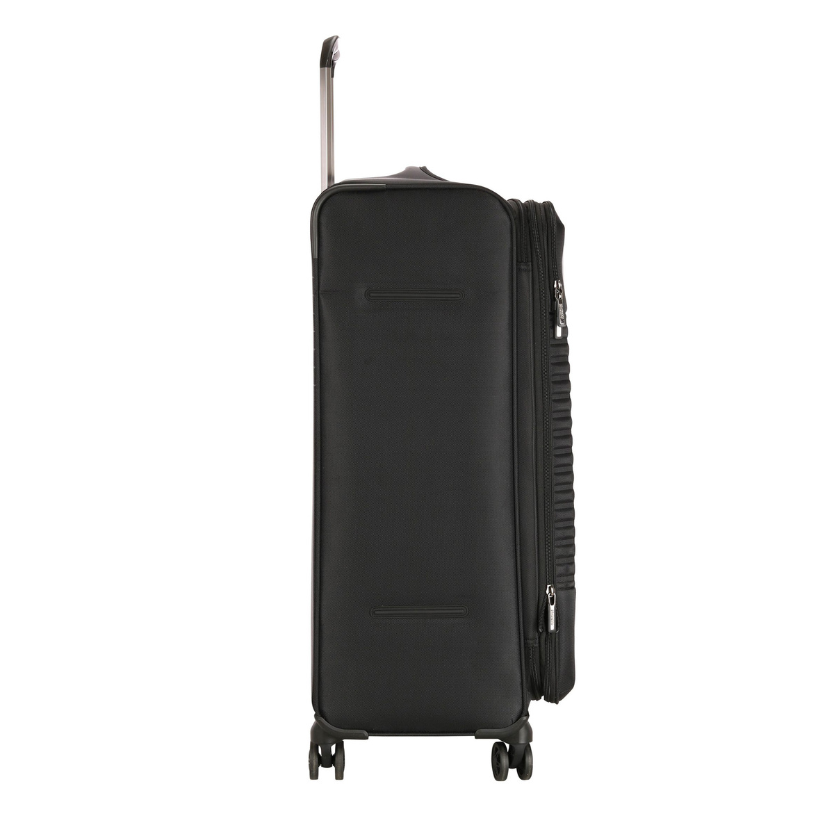 American Tourister Fornax Spinner Soft Trolley  with TSA Combination Lock, 77  cm, Jet Black