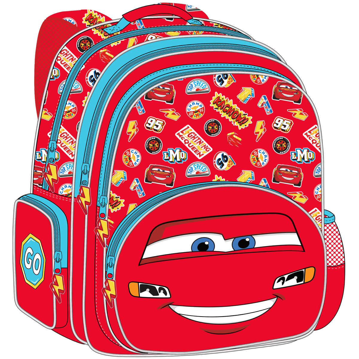 Cars School Backpack 16 inch FKST32056