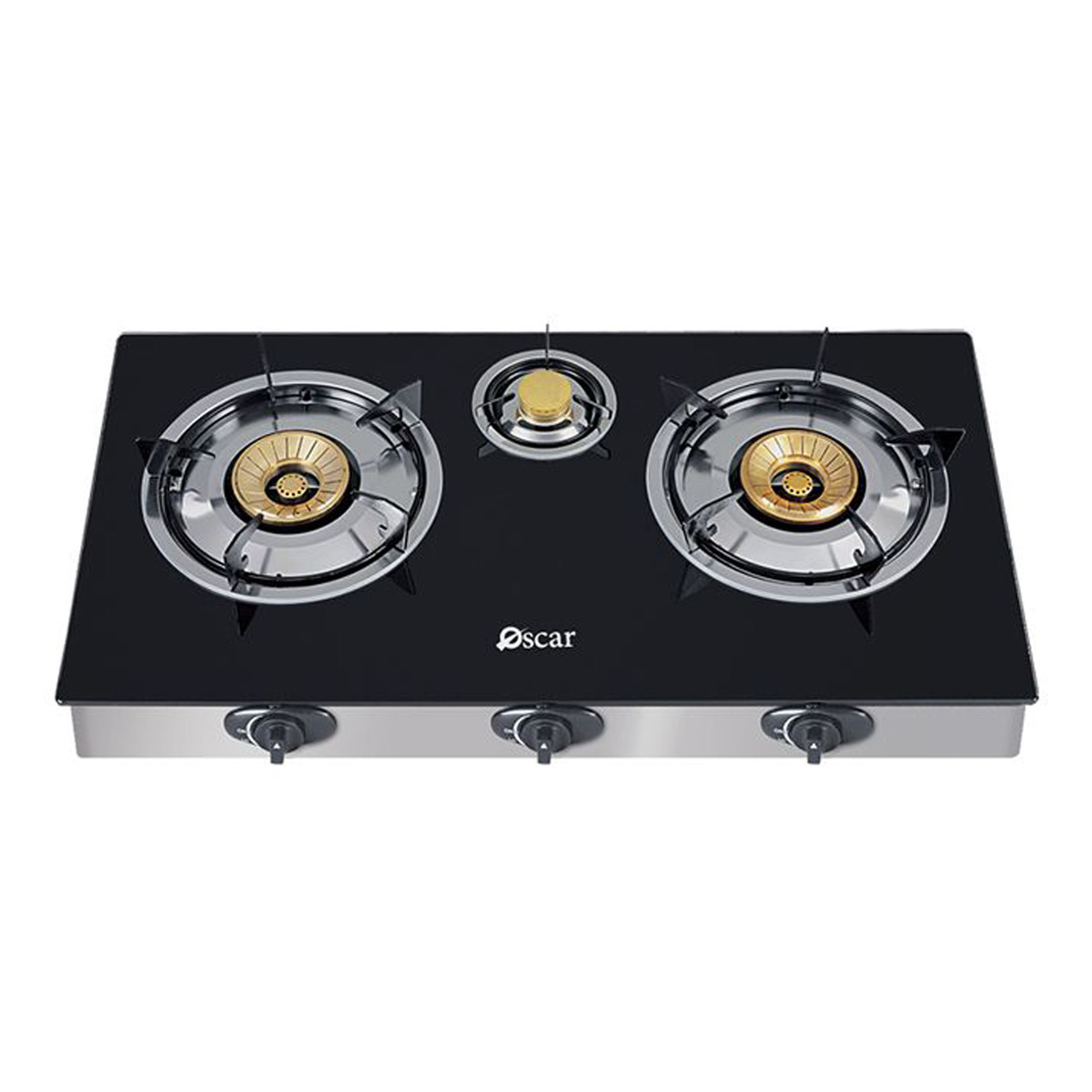 Oscar Table Gas Burner, 3 Burner, Black, OGT3GL