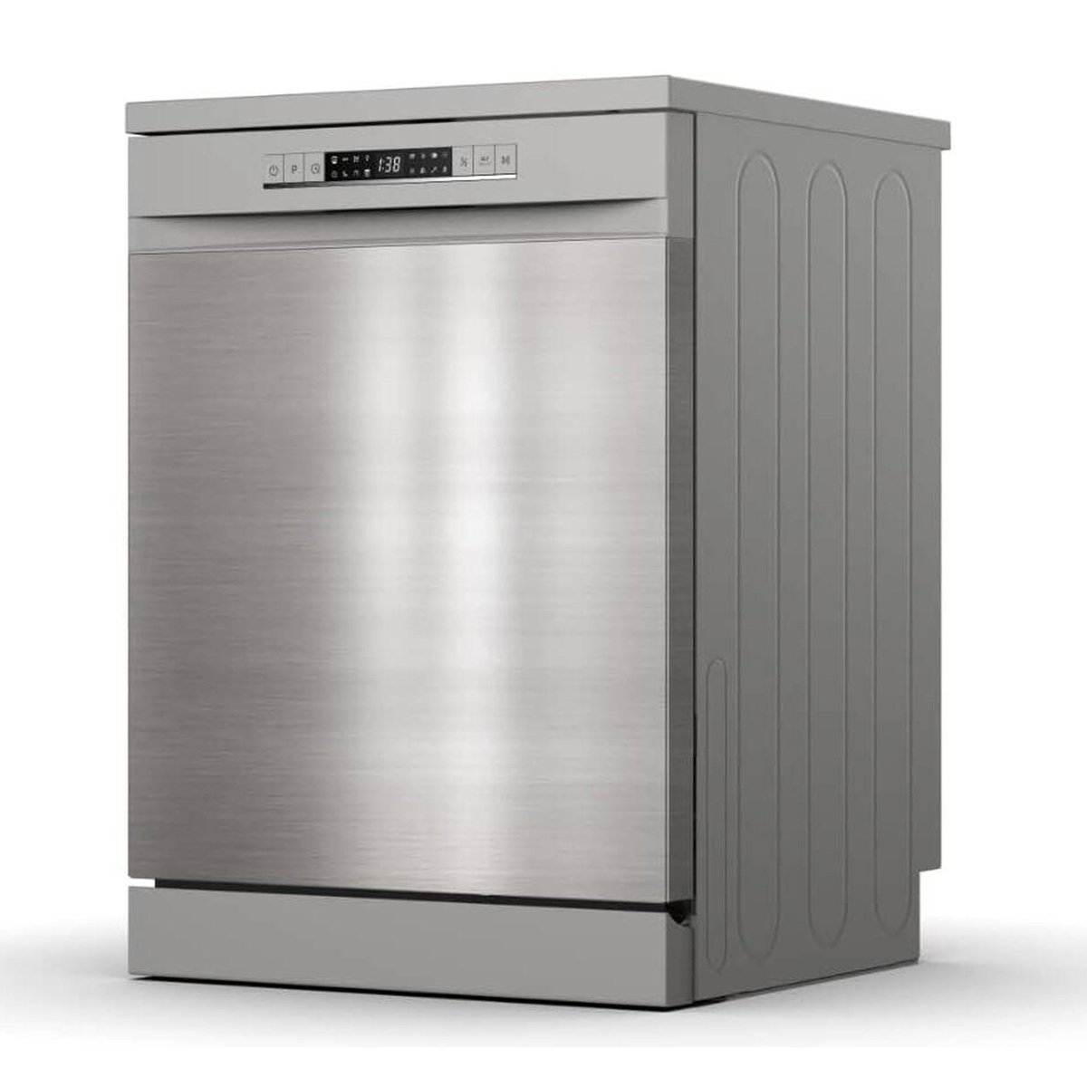 Hisense Freestanding Dishwasher, 60 cm, Grey, HS622E90X