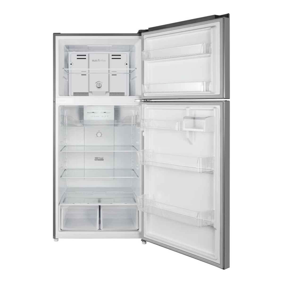 Candy Double Door Refrigerator,Inverter Motor,Silver,730LTR Gross,515L Net,Total no Frost, Electronic Control,External Display,LED Light,CCDNI-700DS-19