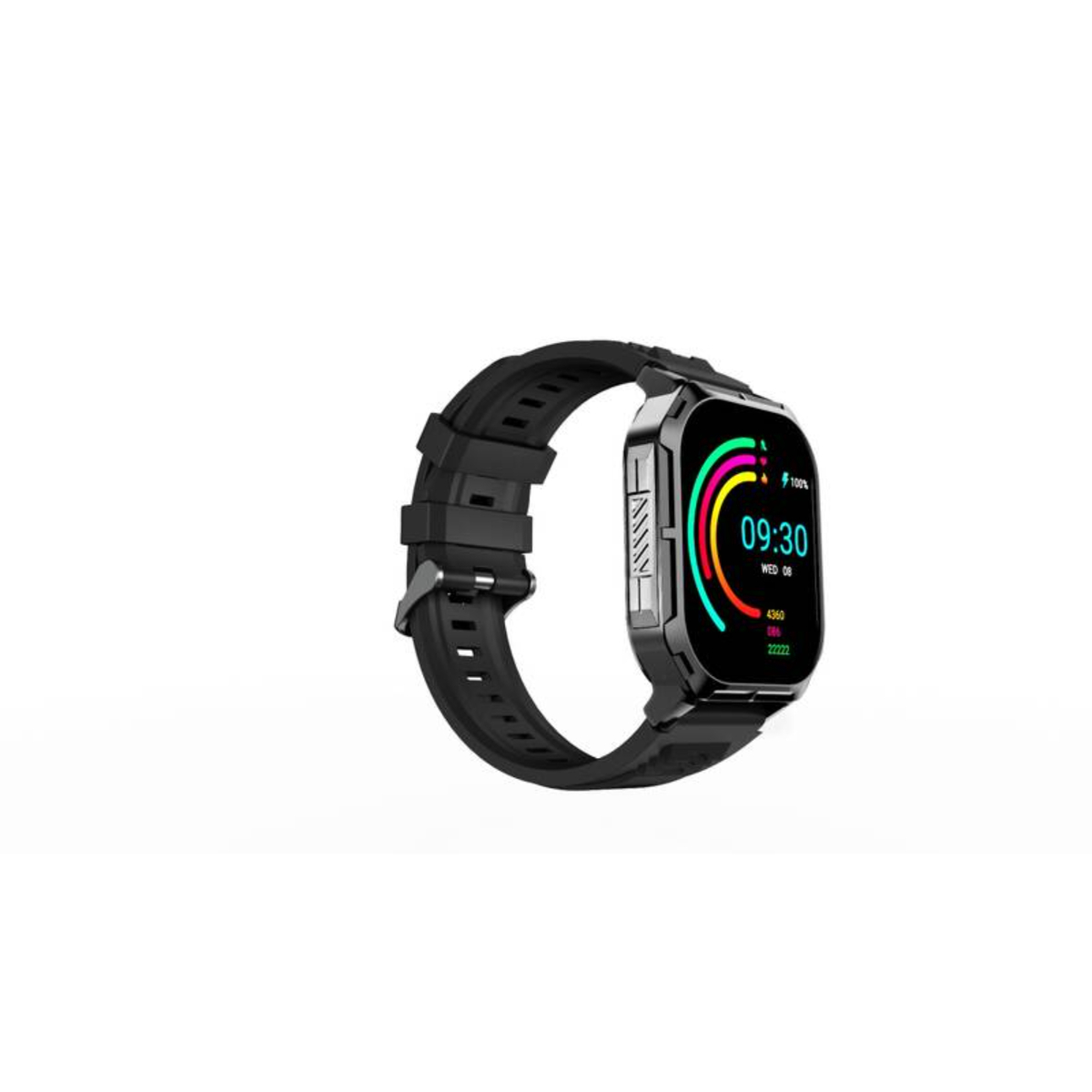 HiFuture Ultra3 Sports-Fitness Smartwatch Black