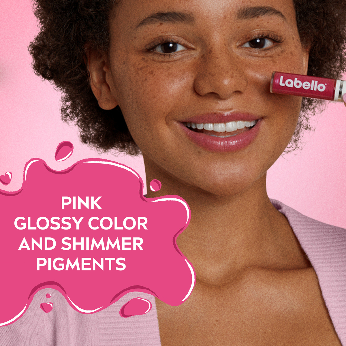 Labello Lip Oil Glossy Finish Pink Rock 5.1 g