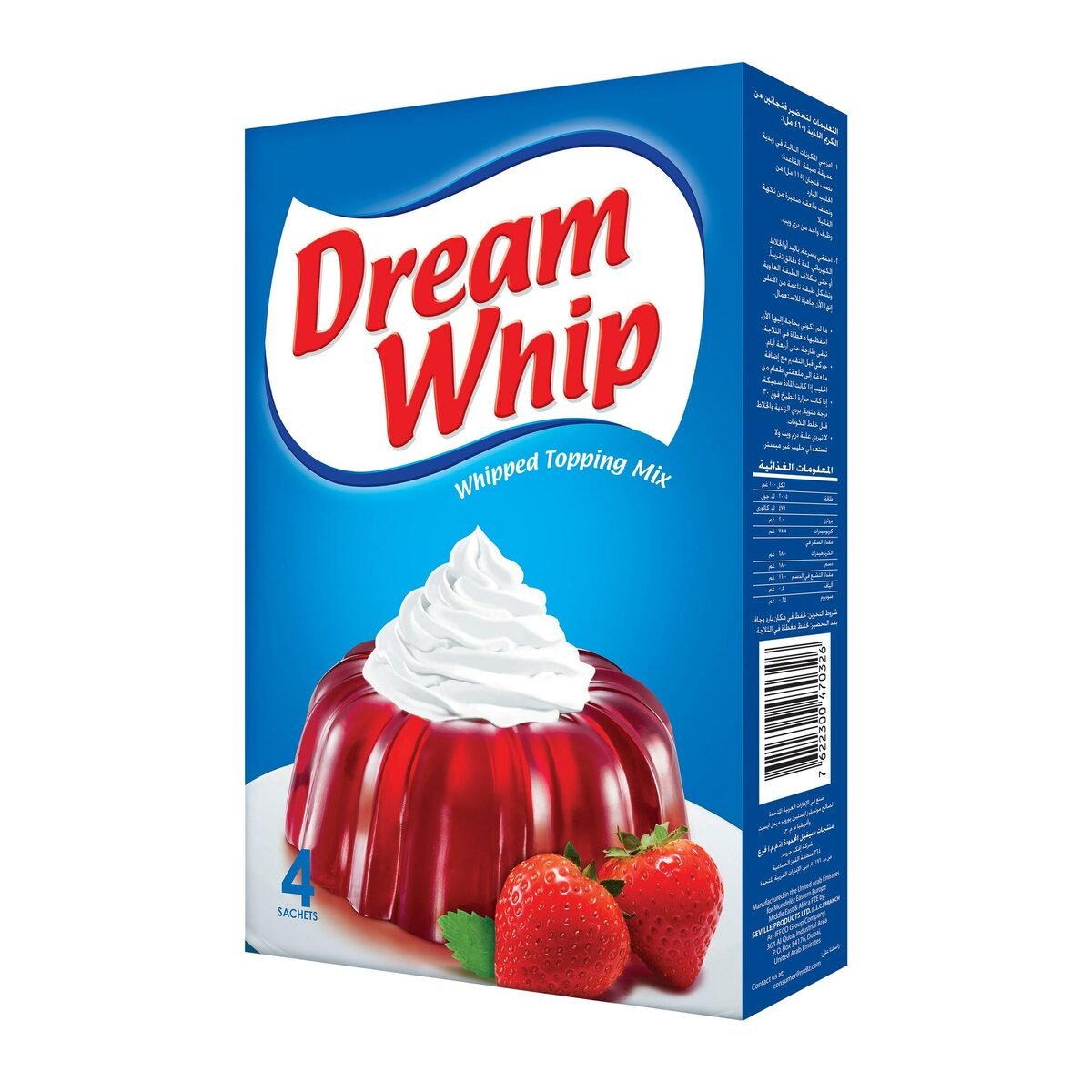 Dream Whip Whipped Topping Mix (4 Sachets) 144 g