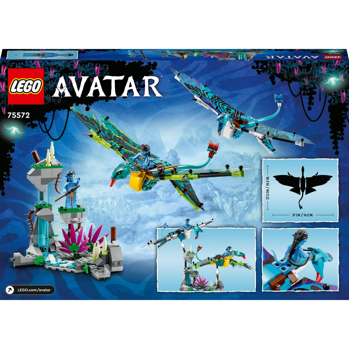 Lego Avatar Jake & Neytiri’s First Banshee Flight, 75572