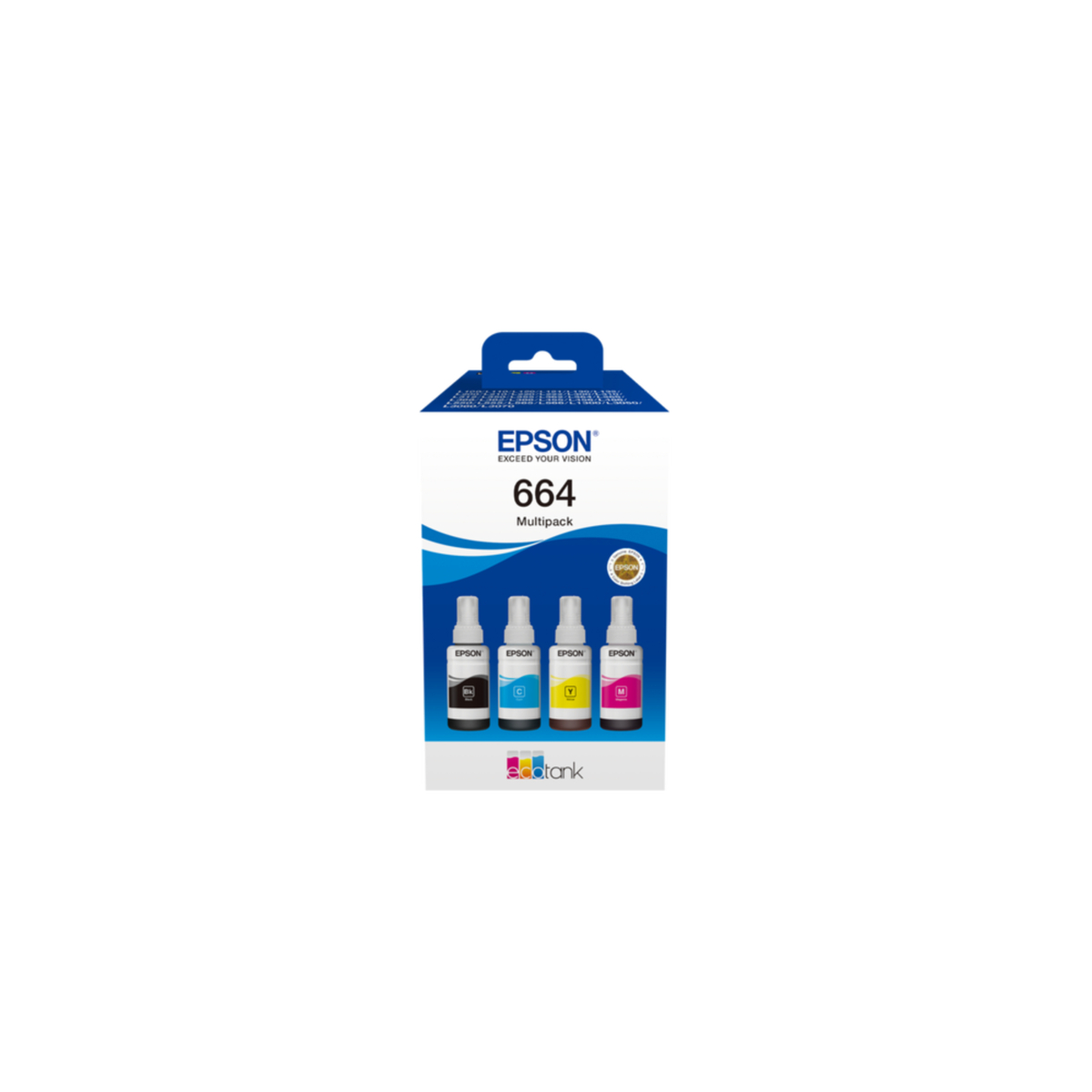 Epson 664 EcoTank 4-Colour Multipack C13T66464