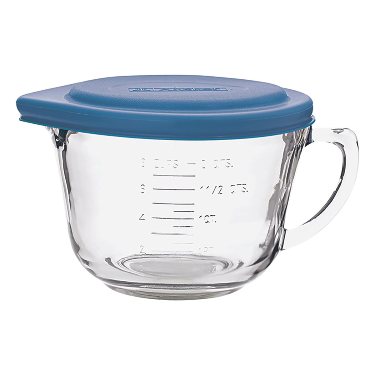 Anchor Hocking Batter Measuring Glass Bowl with Lid, 2L, 81106