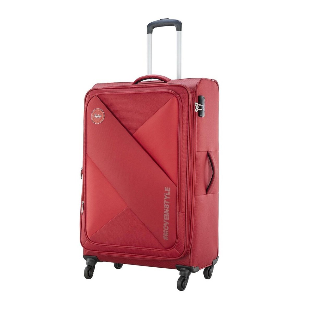 Skybags Converge 4Wheel Soft Trolley 69cm Red