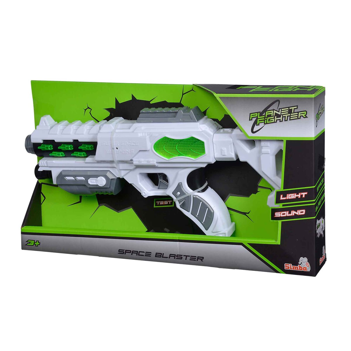 Simba Planet Fighter Space Blaster Toy Gun, 8042207