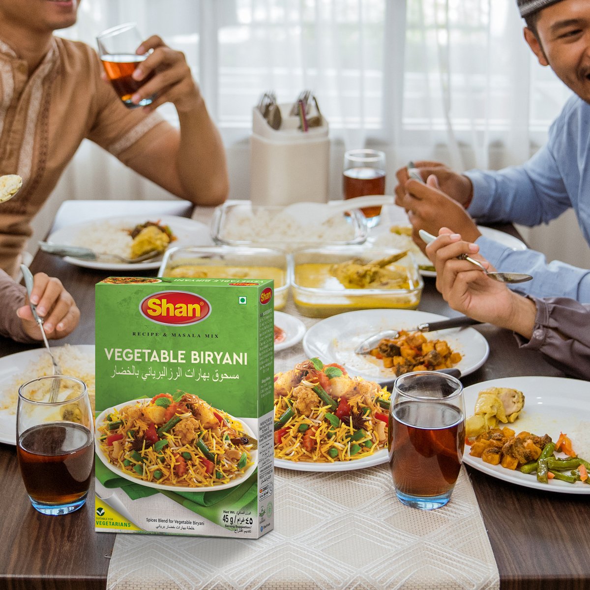 Shan Veg Biryani Masala Mix 45 g