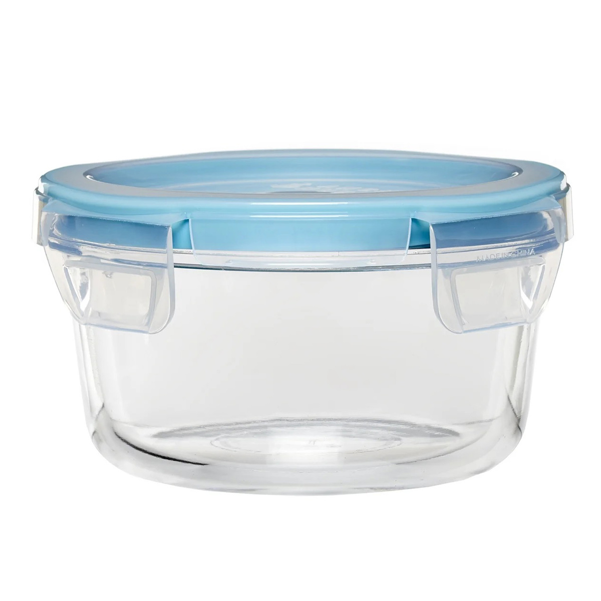 Anchor Hocking Round Glass Container with TrueLock Locking Lid, 1.7L, 14259