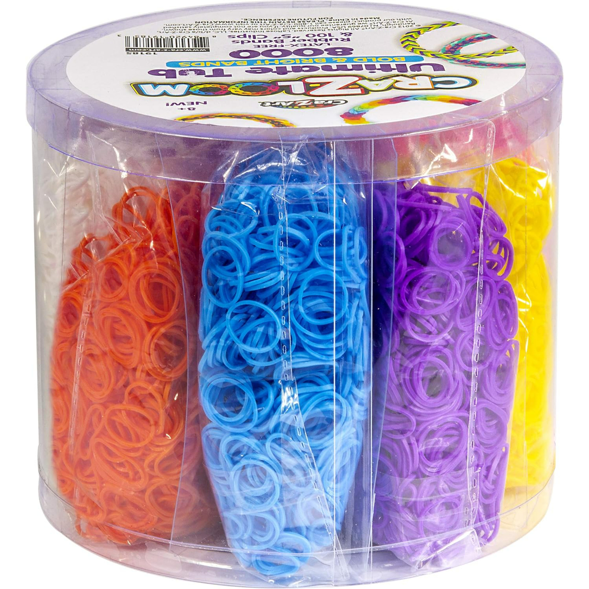 Shimmer N Sparkle Cra-Z-Loom Ultimate Tub 8000, SNS-19185