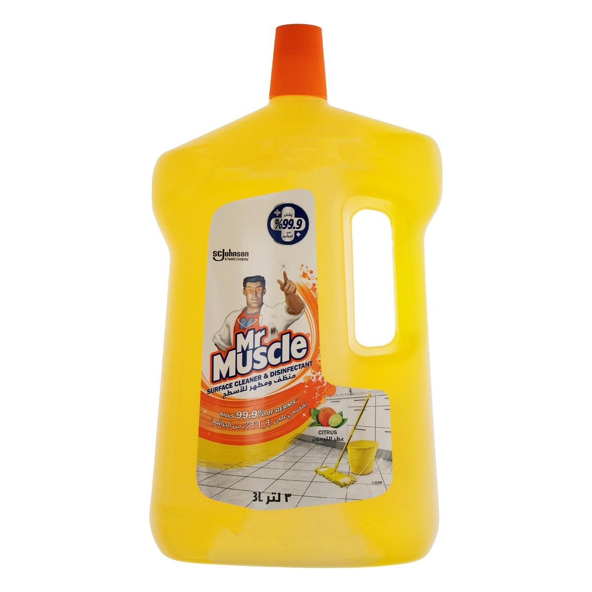 Mr. Muscle Citrus Surface Cleaner & Disinfectant 3 Litres