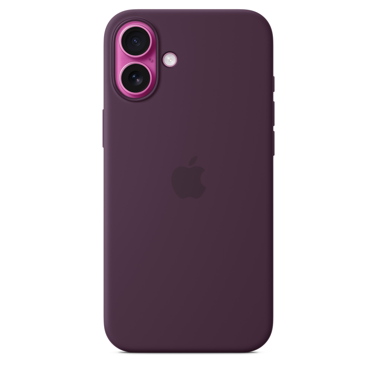 Apple iPhone 16 Plus Silicone Case with MagSafe, Plum, MYYD3ZM/A