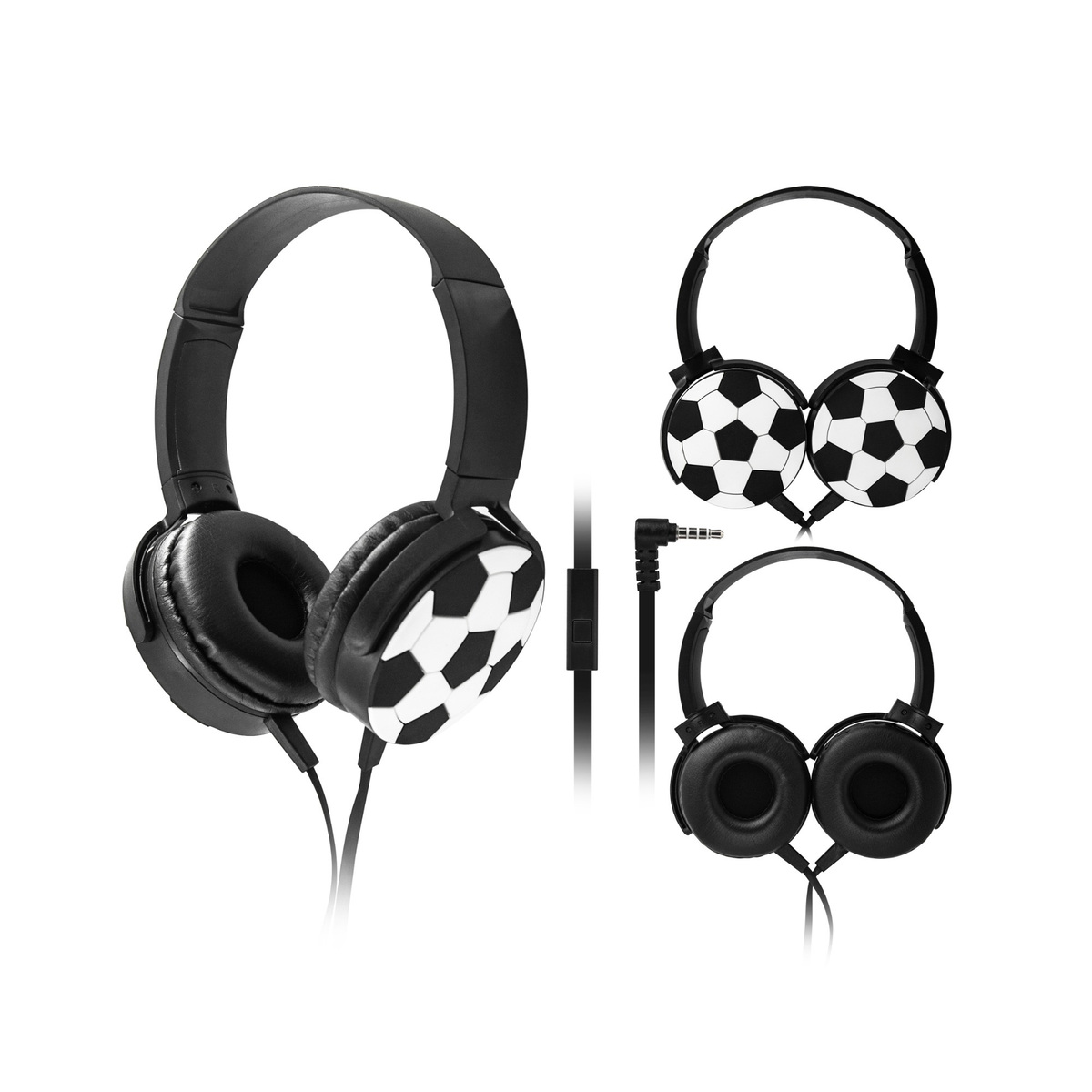 Switch Stereo Headphone Football ACSWTWH100FBLK Black