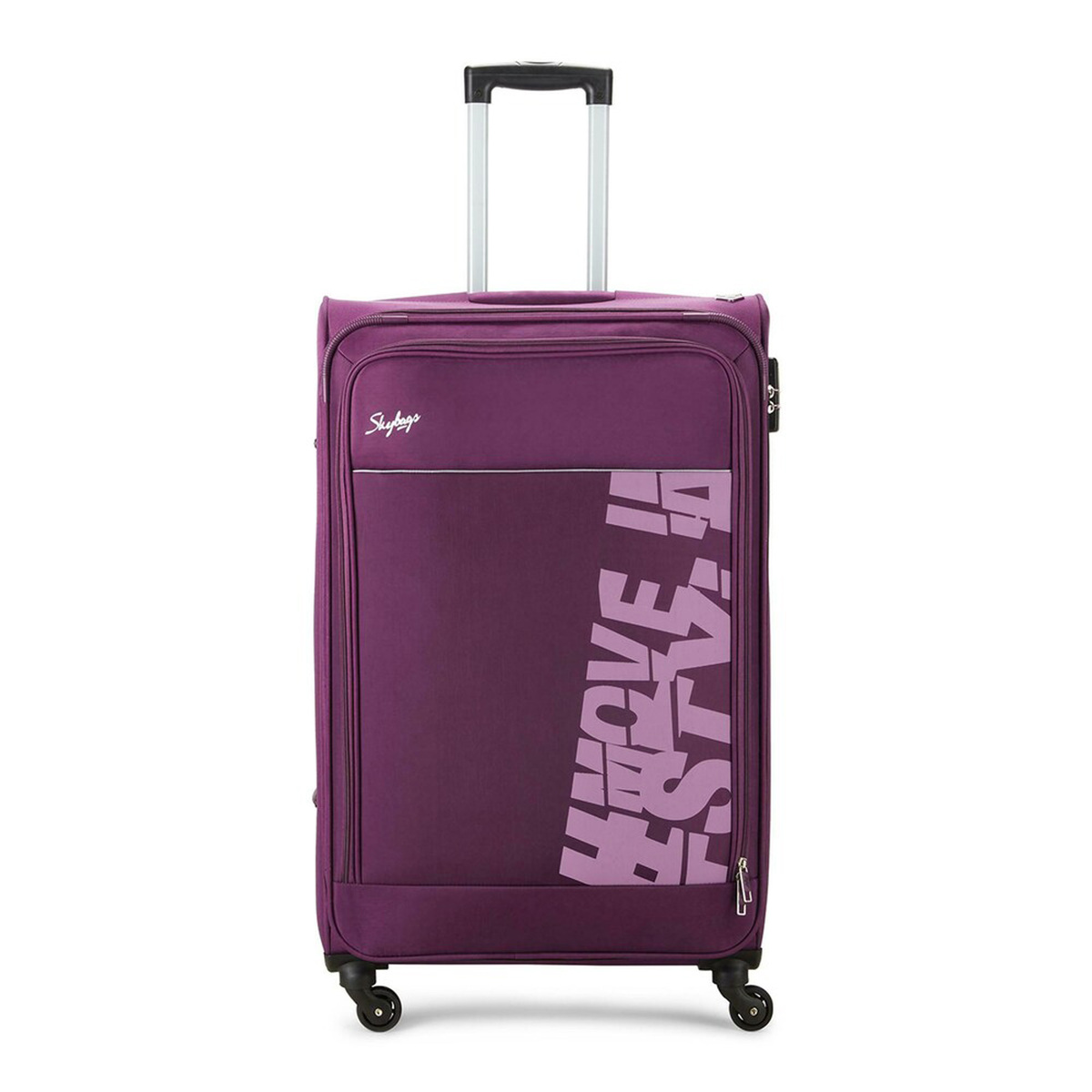 Skybags Rhumba 4Wheel Soft Trolley 79cm Purple