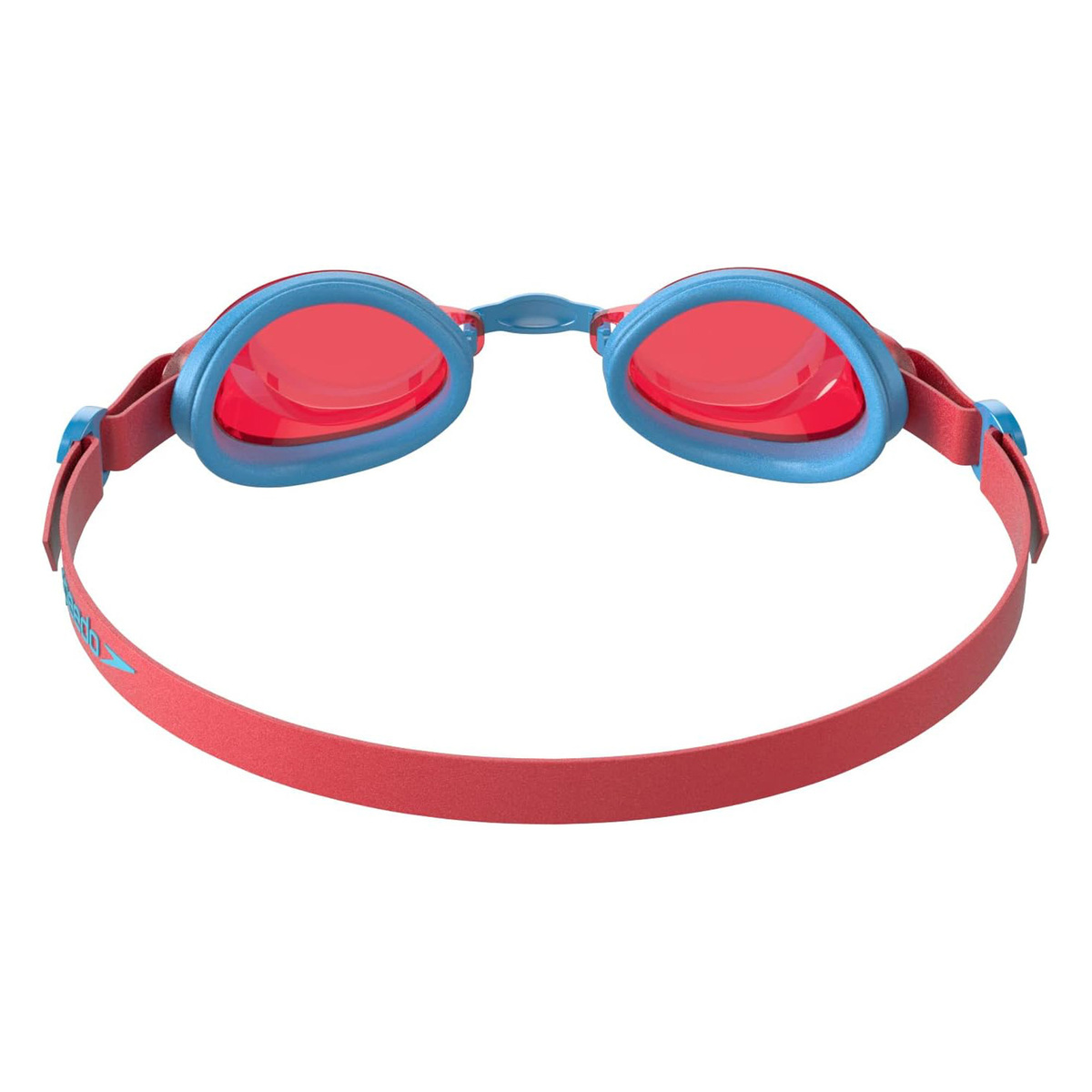 Speedo Jet V2 Goggle, Turquoise/Lava Red, 8-09298C106