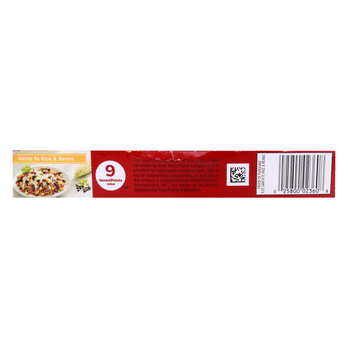 Weight Watchers Smart Ones Santa Fe Rice & Beans 255 g