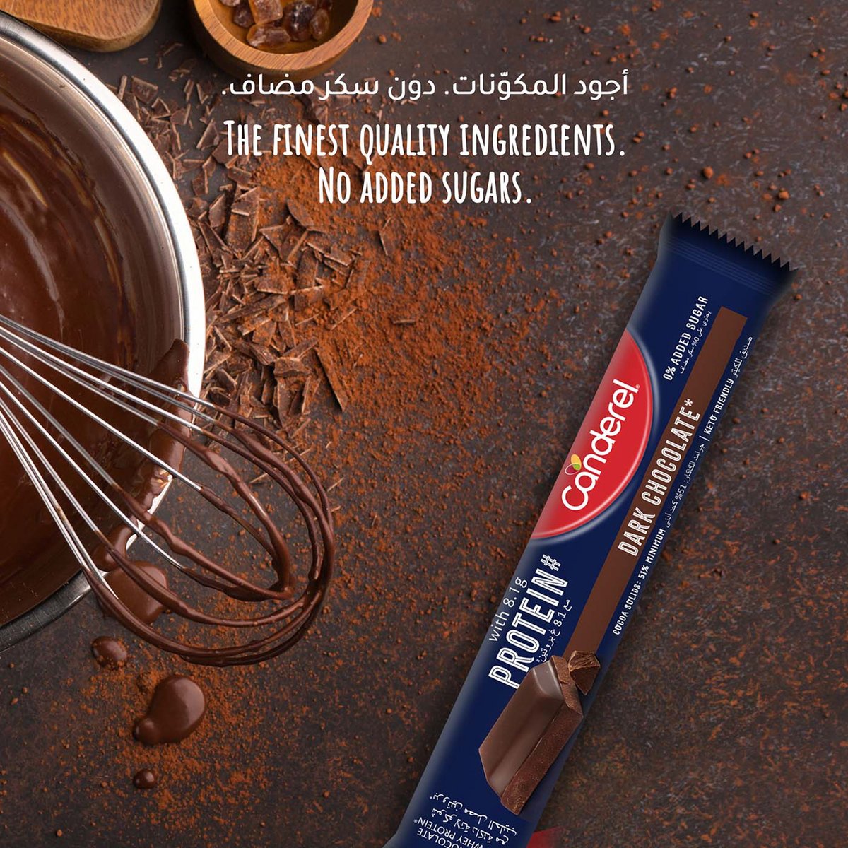 Canderel Dark Chocolate with Whey Protein 30 g