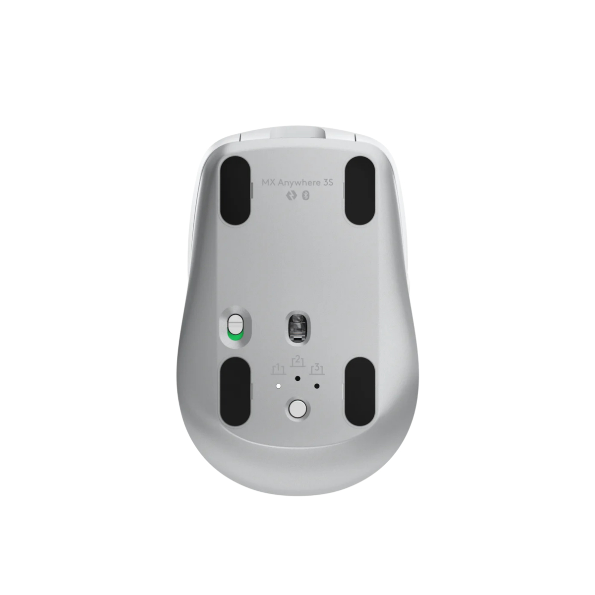 Logitech Master MX ANYWHERE 3S Compact Wireless Mouse, Pale Grey, 910-006930