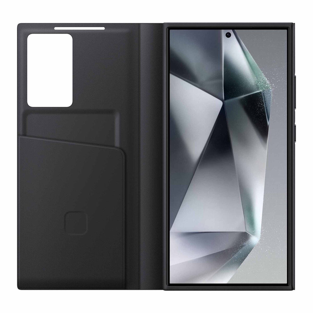Samsung Galaxy S24 Ultra Smart View Wallet Case, Black, EF