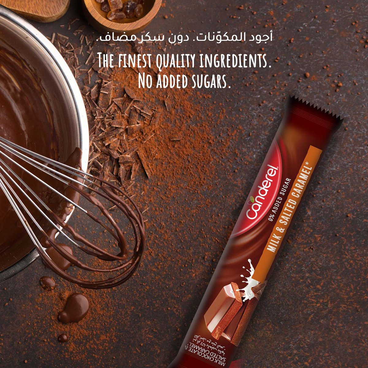 Canderel Milk Chocolate With Salted Caramel 30 g