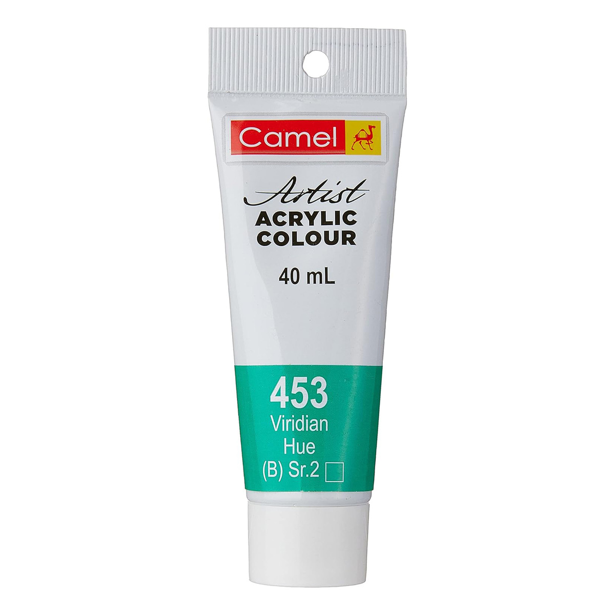 Camel Artist Acrylic Colour, 40 ml, Series 2, 453 Viridian Hue