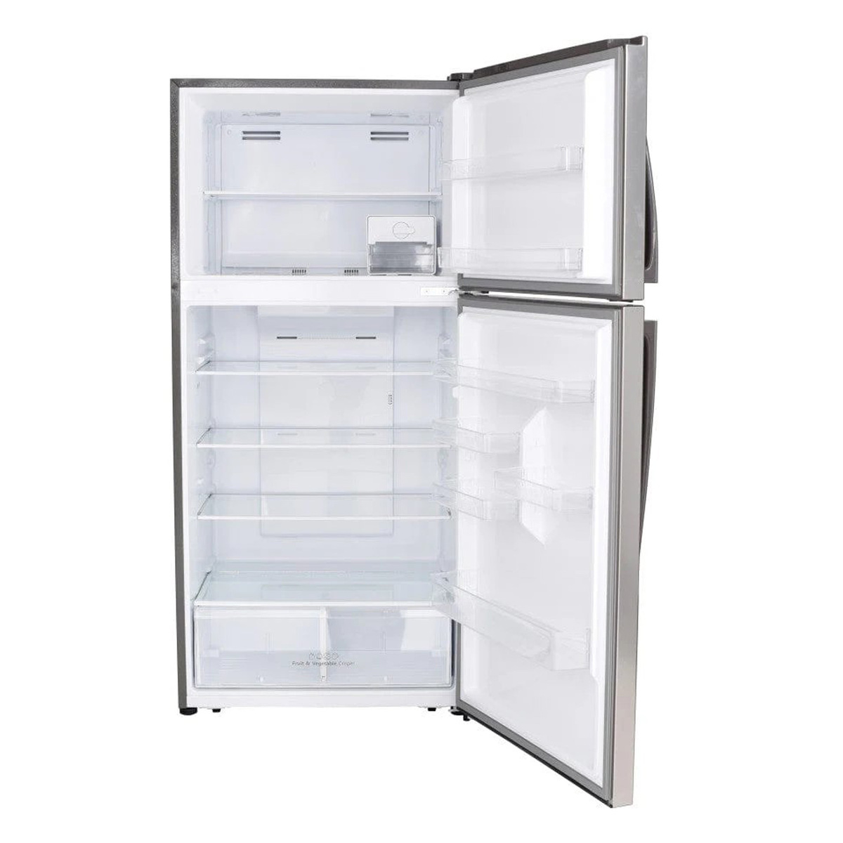 Hoover Double Door Refrigerator, 476 L, Silver, HTR-H660-S