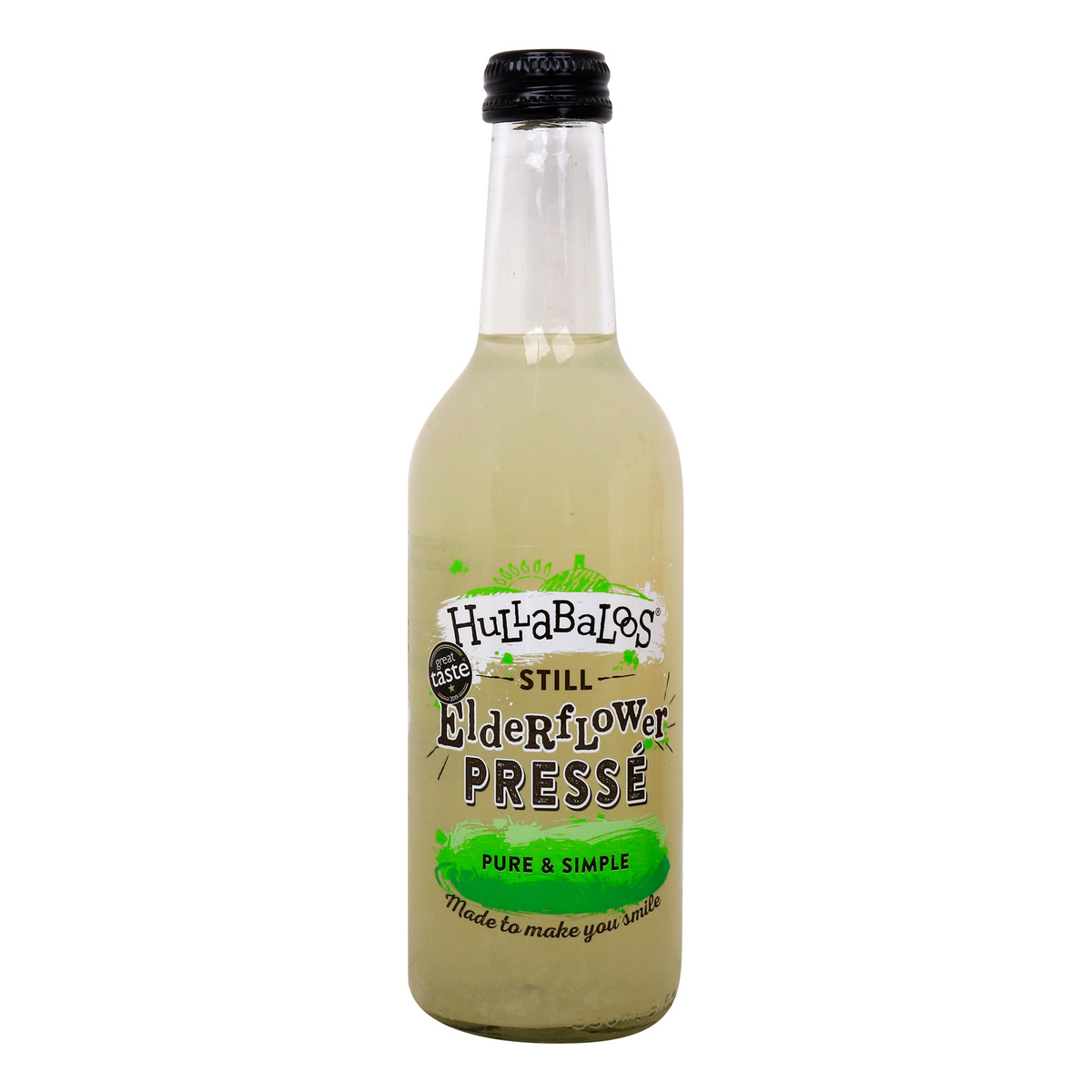 Hullabaloos Still Elderflower Presse Lemonade 330 ml