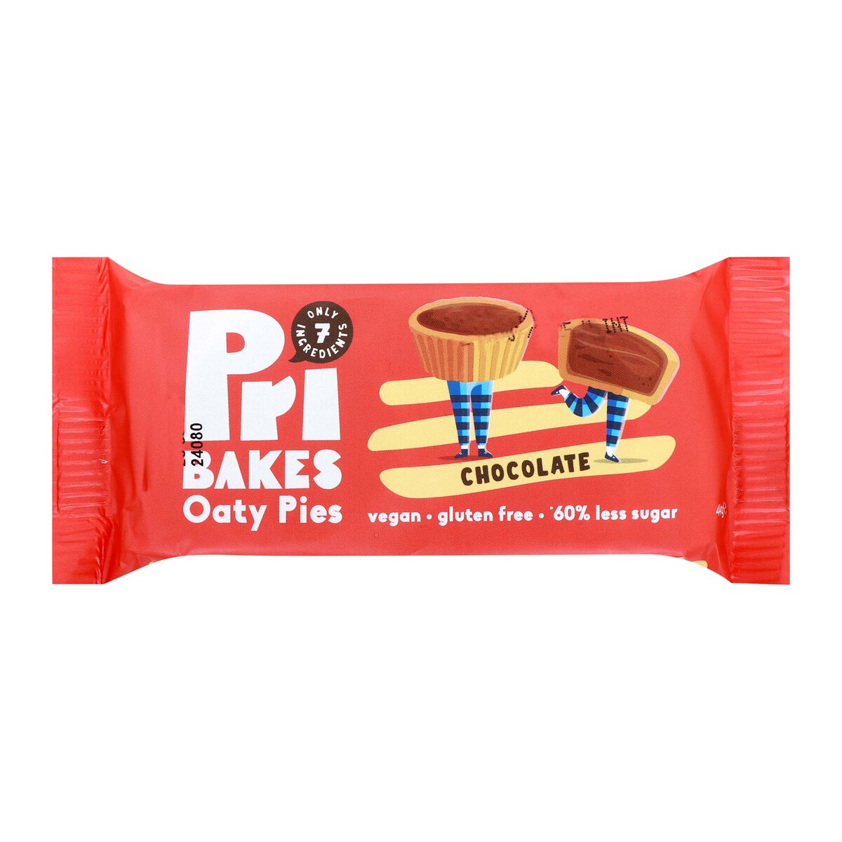 Pri Bakes Oaty Pies Chocolate 44g