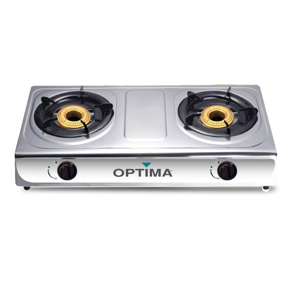 Optima Steel Gas Table GB200E 2 Burner