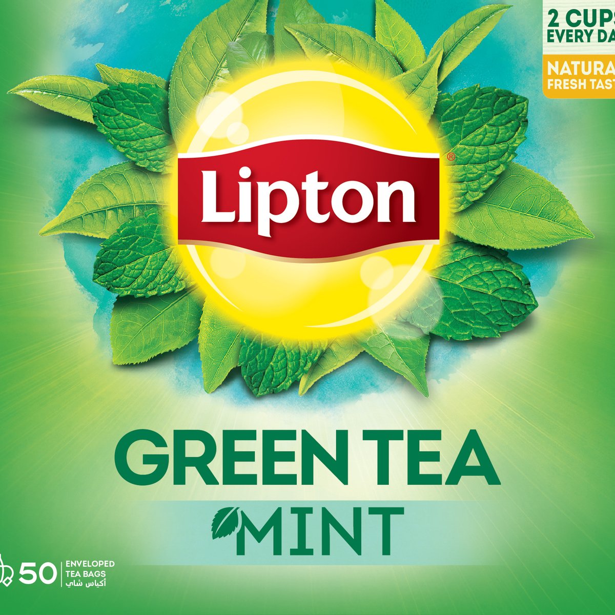 Lipton Mint Green Tea 50 Teabags