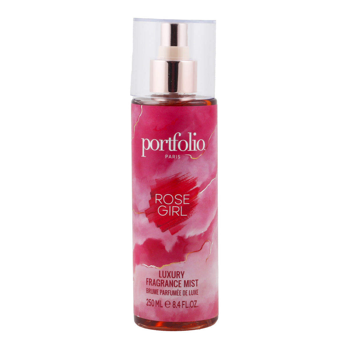 Portfolio Body Mist Women Rose Girl 250 ml