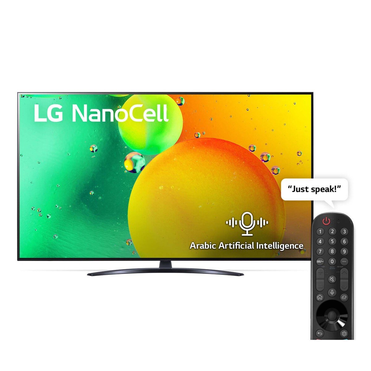 Lg Nanocell Tv 55 Inch Nano77 Series New 2022 Cinema Screen Design 4k Active Hdr Webos22 With 7011