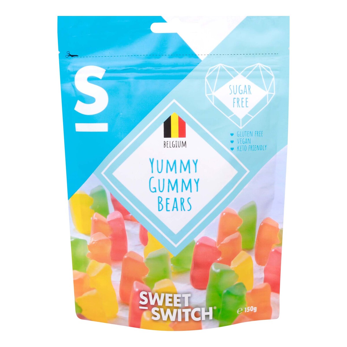 Sweet Switch Yummy Keto Gummy Bears 150 g